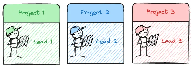 All projects must have a Lead Project Leads